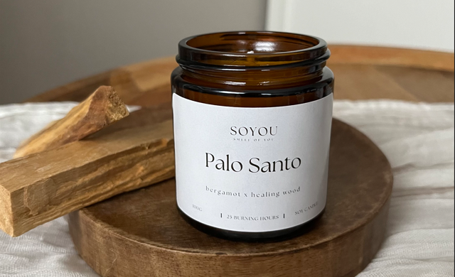 SOYOU Palo Santo szójagyertya